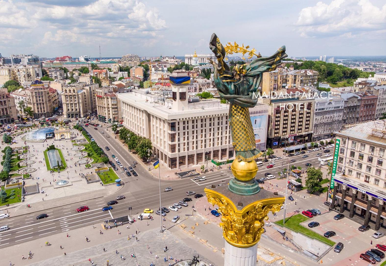 Maidan Palace Hotel Kyjev Exteriér fotografie